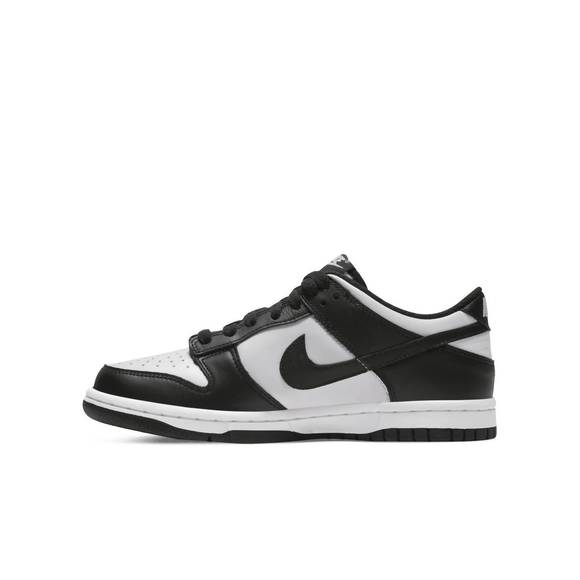 NEW NIKE kids dunk low panda sneakers in white/black-white - Picture 3 of 10